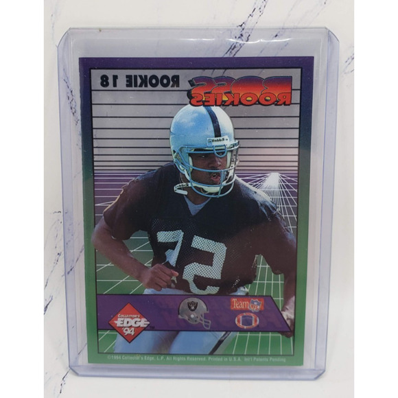 James Edward Folston 1994 Collector's Edge Boss Rookies #18 Rookie Card RC - Picture 2 of 4